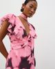 Pretty Lavish Pretty Lavish Andi V-Neck Frill Maxi Dress - 2