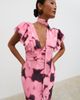 Pretty Lavish Pretty Lavish Andi V-Neck Frill Maxi Dress - 5