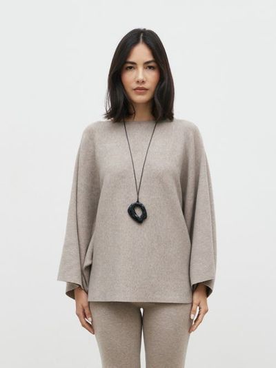 Pretty Lavish Pretty Lavish Aurelie Drape Sleeve Jumper