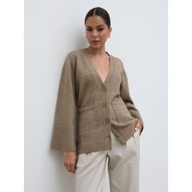 Pretty Lavish Pretty Lavish Autumn Chunky Cuff Knit Cardigan