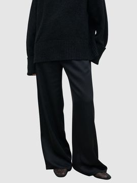 Pretty Lavish Pretty Lavish Breya Satin Drawstring Wide Leg Trouser