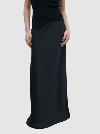 Pretty Lavish Pretty Lavish Breya Satin Maxi Skirt