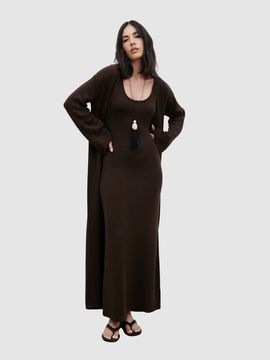 Pretty Lavish Pretty Lavish Dora Maxi Knit Cardigan