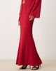 Pretty Lavish Pretty Lavish Evalina crinkle maxi skirt in red - part of a set - 2
