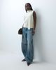Pretty Lavish Pretty Lavish knit sleeveless high neck scarf top in cream-White - 4