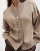 Pretty Lavish Pretty Lavish Lorrie Chunky Knit Buttoned Bomber - 5