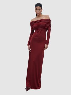 Pretty Lavish Pretty Lavish Perrie Bardot Jersey Maxi Dress