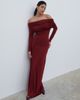 Pretty Lavish Pretty Lavish Perrie Bardot Jersey Maxi Dress - 5
