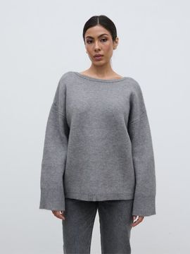 Pretty Lavish Pretty Lavish Quinn Slash Neck Knit Jumper