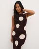 Pretty Lavish Pretty Lavish Sarover Polka Maxi Knit Dress - 2