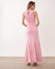 Pretty Lavish Pretty Lavish Shayla ruched cut out jersey maxi dress in peony pink - 4