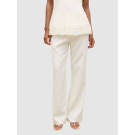 Pretty Lavish Pretty Lavish Verona Tweed Straight Leg Trousers