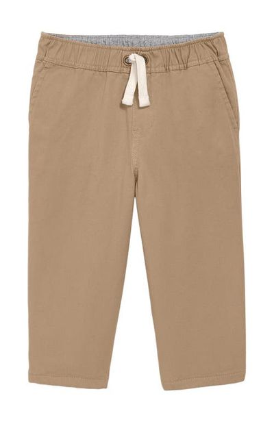 Primary Primary Baby Lined Stretch Chino Drawstring Pant