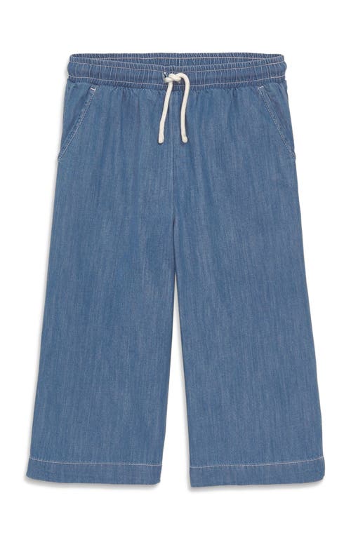 Primary Primary Kids Chambray Cropped Easy Pant