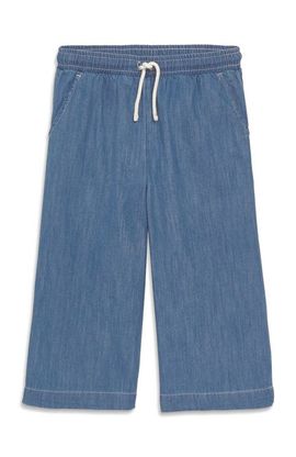 Primary Primary Kids Chambray Cropped Easy Pant