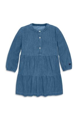 Primary Primary Kids Chambray Popover Dress