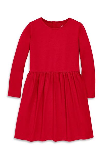 Primary Primary Kids Long Sleeve Perfect Pocket Dress