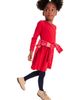 Primary Primary Kids Long Sleeve Perfect Pocket Dress - 5