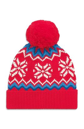 Primary Primary Kids Rainbow Snowflake Fair Isle Beanie