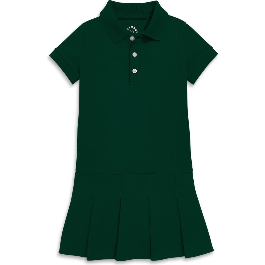 Primary Primary Kids Short Sleeve Pique Polo Dress