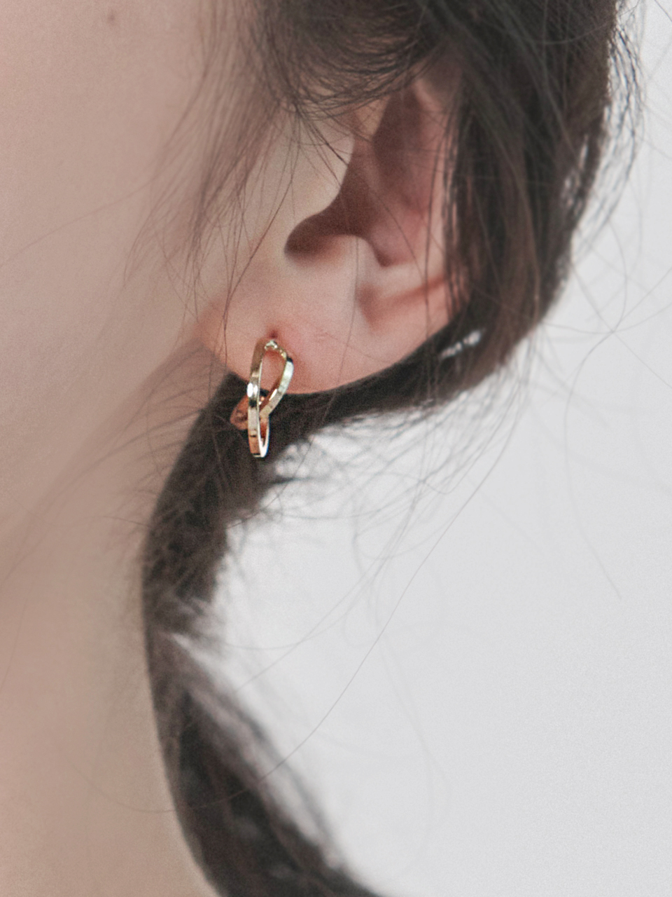 Primaute [3 Set] Twisted Earrings