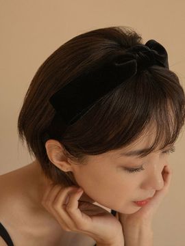 Primaute BLACK VELVET HAIRBAND
