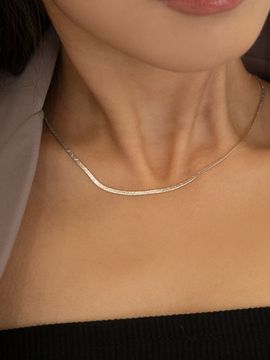 Primaute Bold Necklace_ Silver