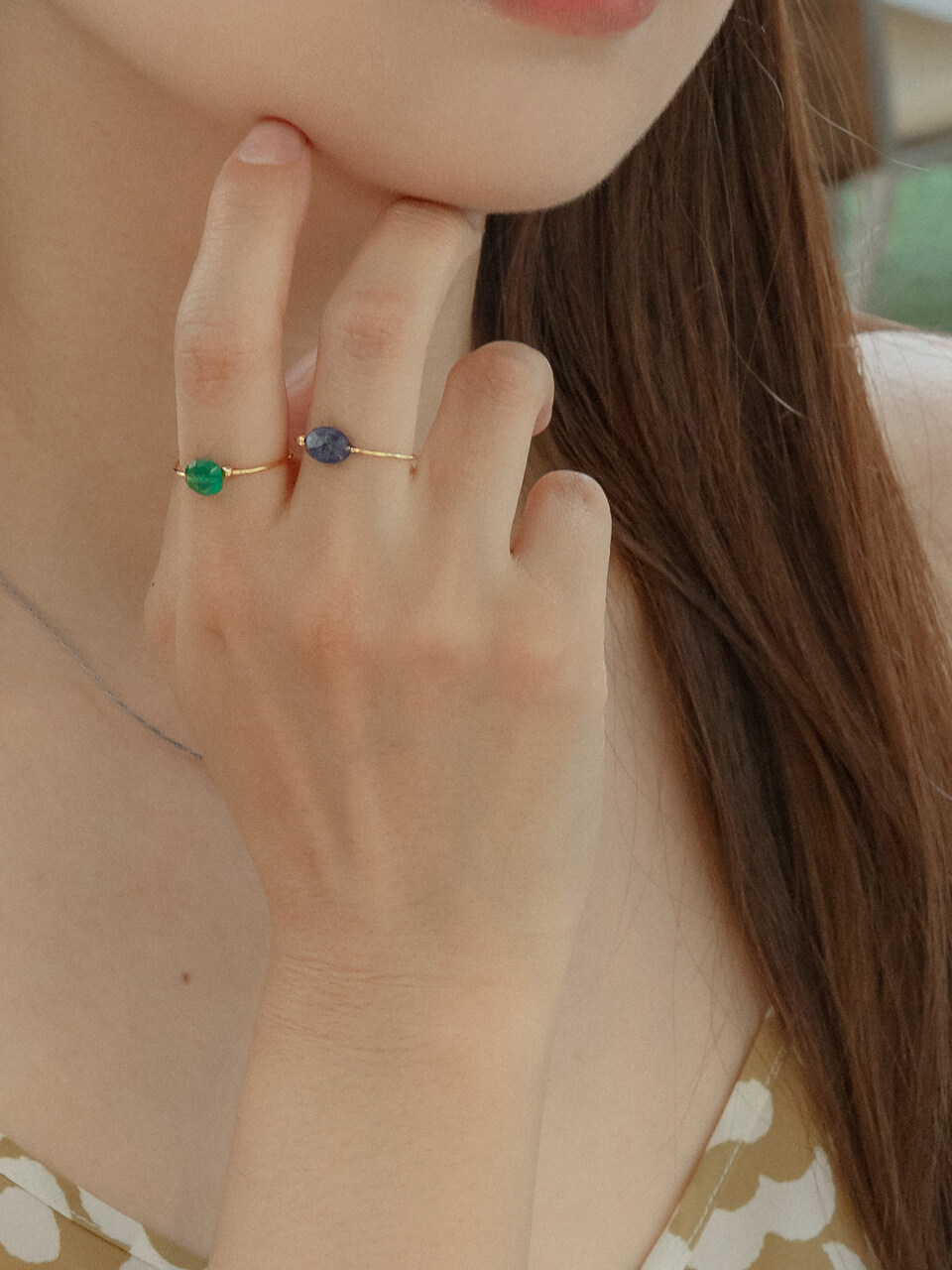 Primaute Brilliant Gemstone Ring