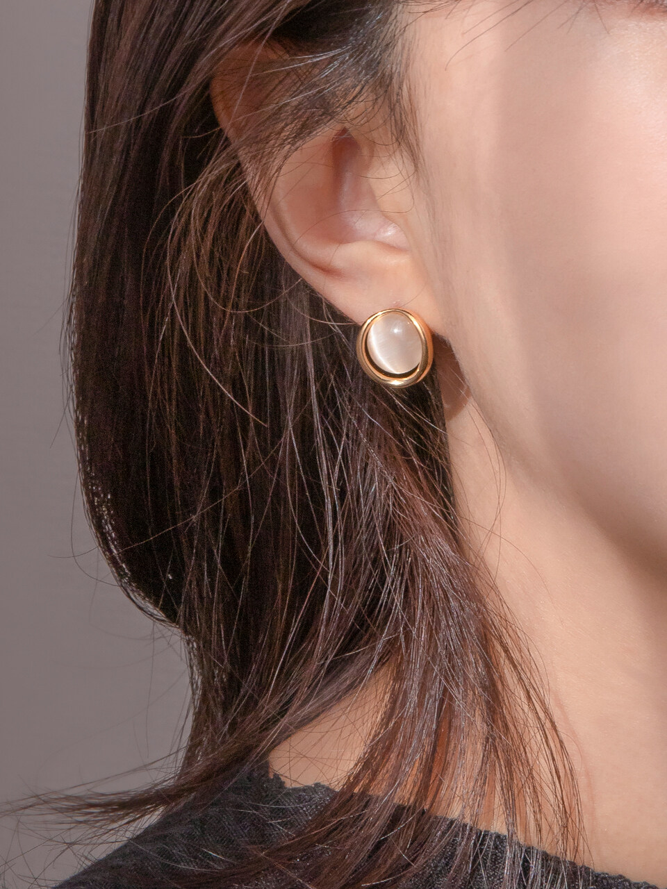 Primaute Cats Eye Earrings - 2 Colors