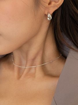 Primaute Chain Ball Necklace_ 2 Colors