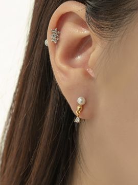 Primaute Double Round Earring