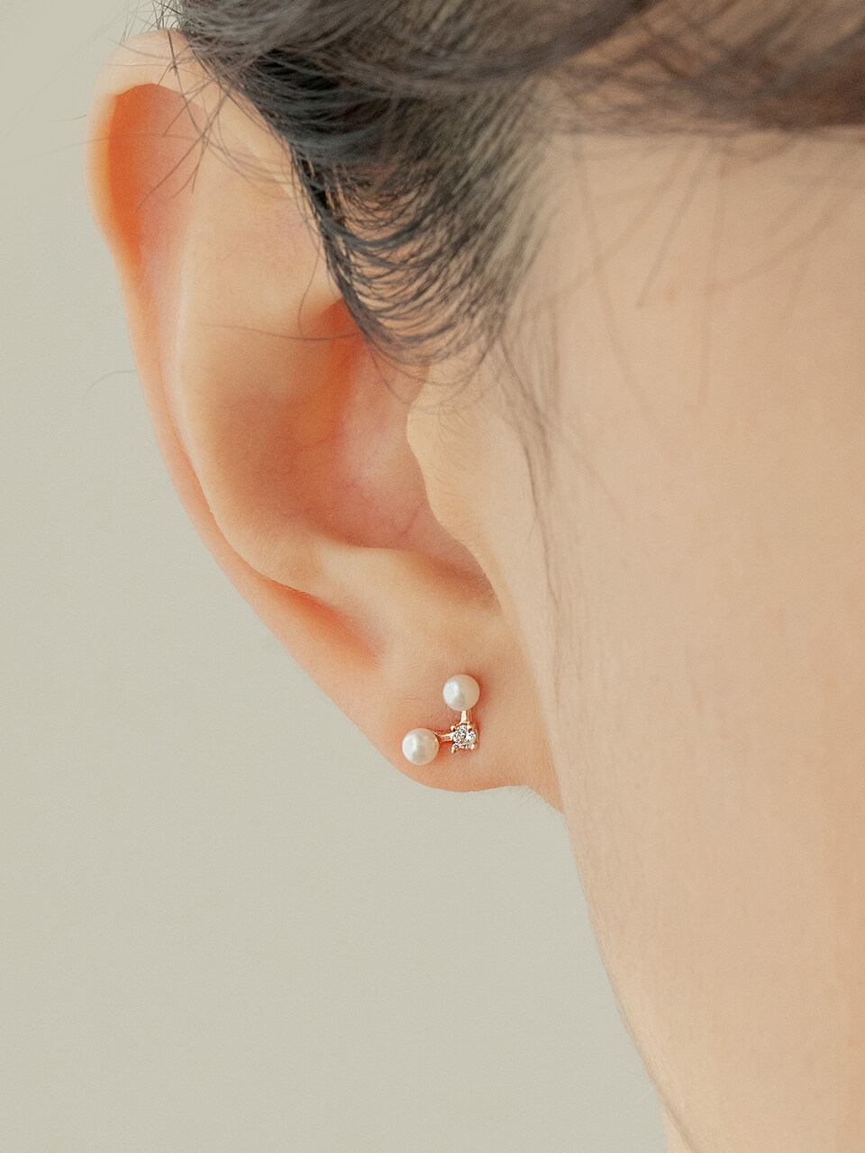 Primaute Galaxy Earrings (14K Gold)