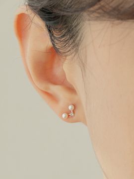 Primaute Galaxy Earrings (14K Gold)