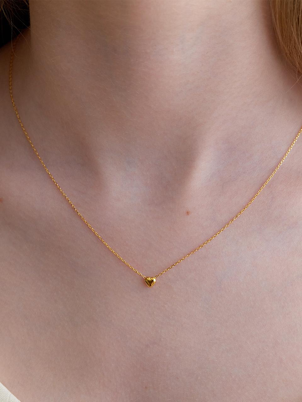 Primaute Heart Chain Necklace