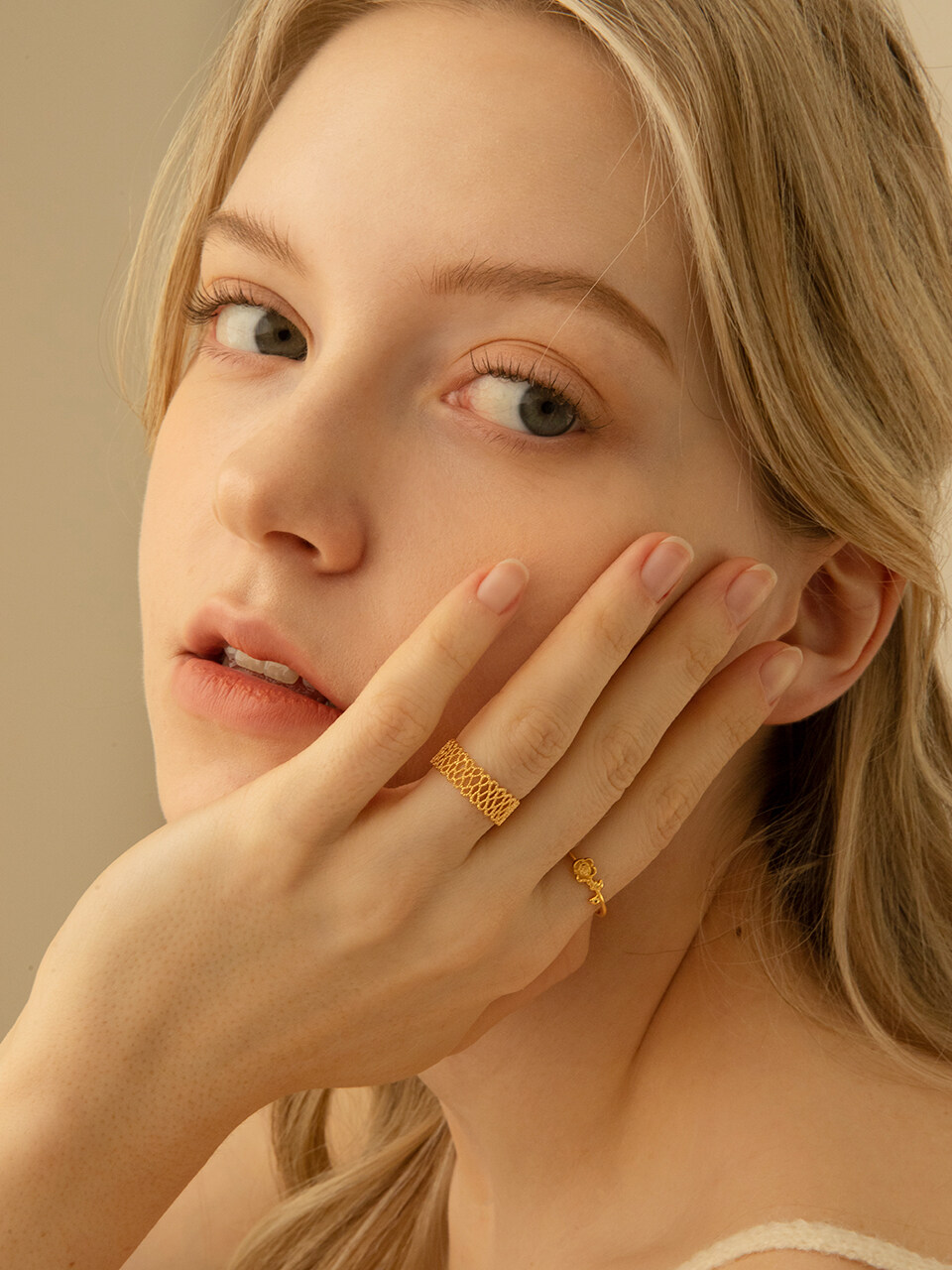 Primaute Mesh Line Ring