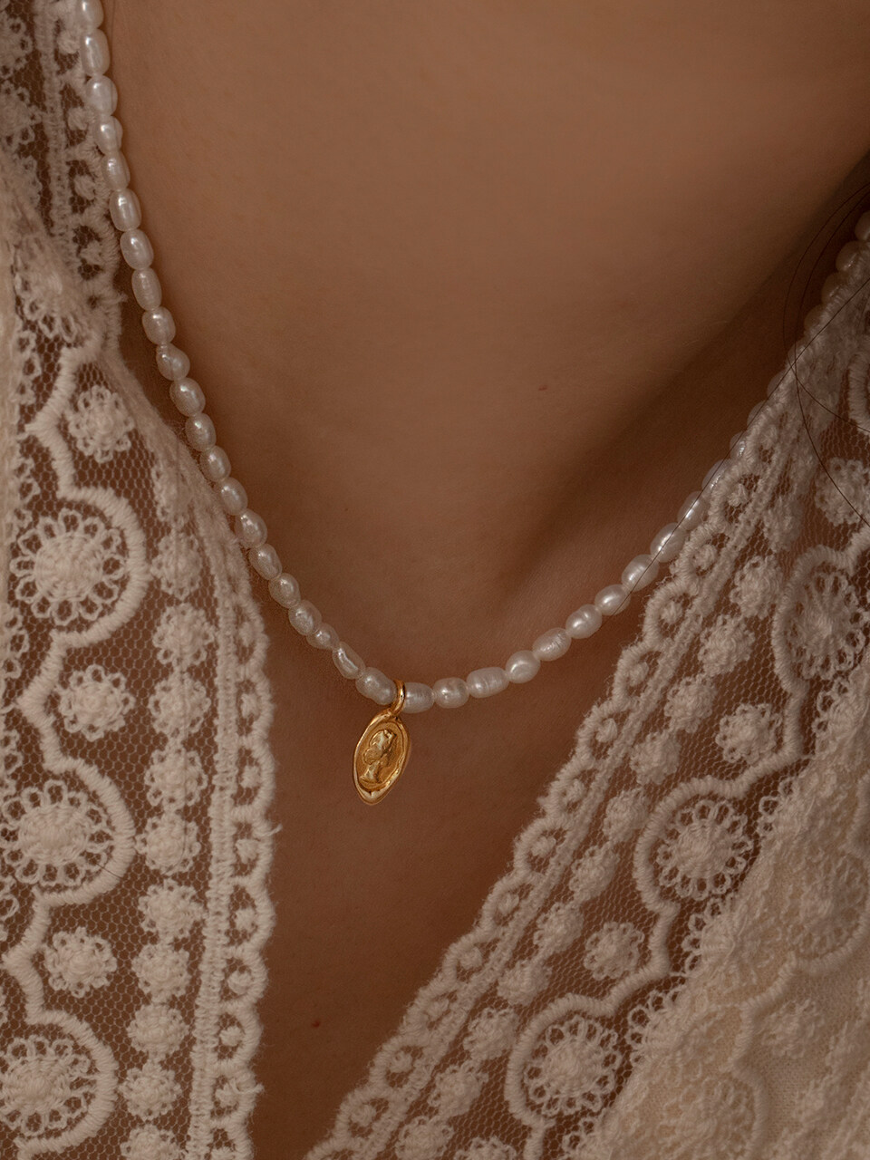 Primaute Olivia Pearl Necklace