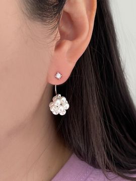 Primaute Pearl Ball Earring