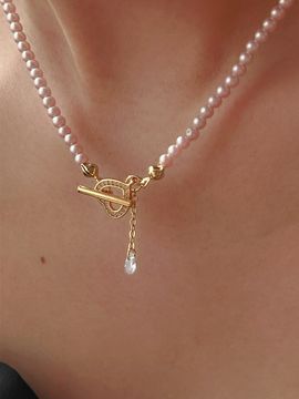 Primaute Pink Love Me Necklace