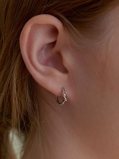 Primaute rope ring earring