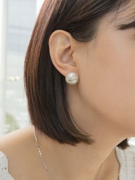 Primaute [Silver925] Silver Moon Earring