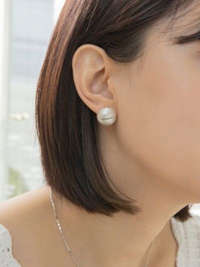 Primaute [Silver925] Silver Moon Earring