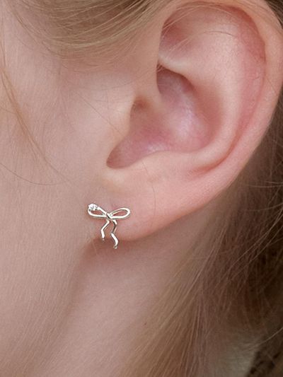 Primaute zig ribbon earring