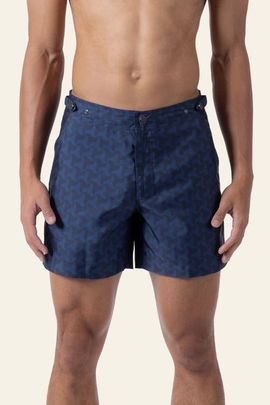 PRINCE & BOND PRINCE & BOND Elvio Tailored Printed Swimshort