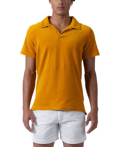 Prince & Bond Prince & Bond Riviera Terry Cloth Polo Shirt