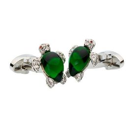 Prince of Scots Prince of Scots Crystal Turtle Cufflinks