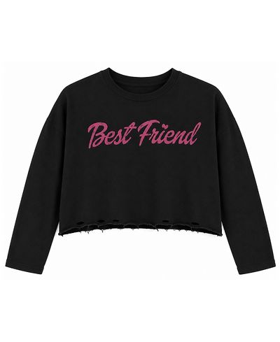 Prince Peter Collection Prince Peter Collection Girls' Best Friend Long Sleeve Crop Top
