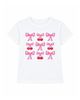 Prince Peter Collection Prince Peter Collection Girls' Bows and Cherries Grid Crew Tee - 1