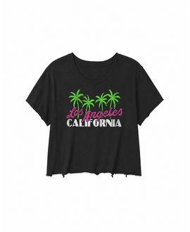 Prince Peter Collection Prince Peter Collection Girls' California Palm Tree Crop Top