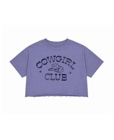 Prince Peter Collection Prince Peter Collection Girls' Cowgirl Distressed Crop Top