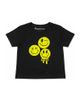Prince Peter Collection Prince Peter Collection Girls' Drippy Three Happy Face Crew Tee - 1